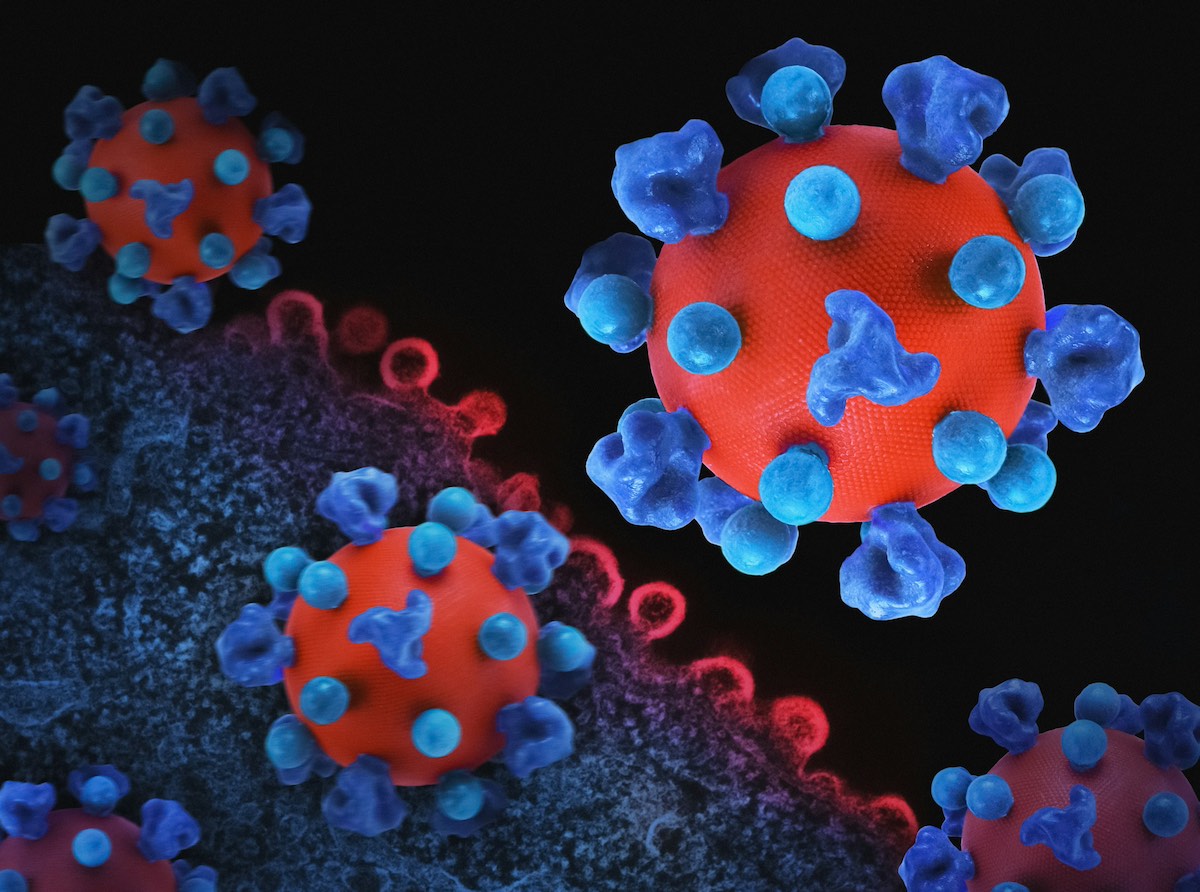 MST: virus HIV al microscopio